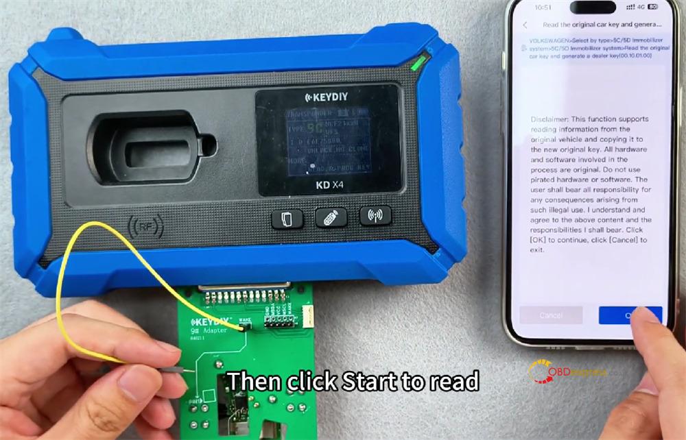 keydiy kd x4 with fgb25 fgb08 modify key id 5