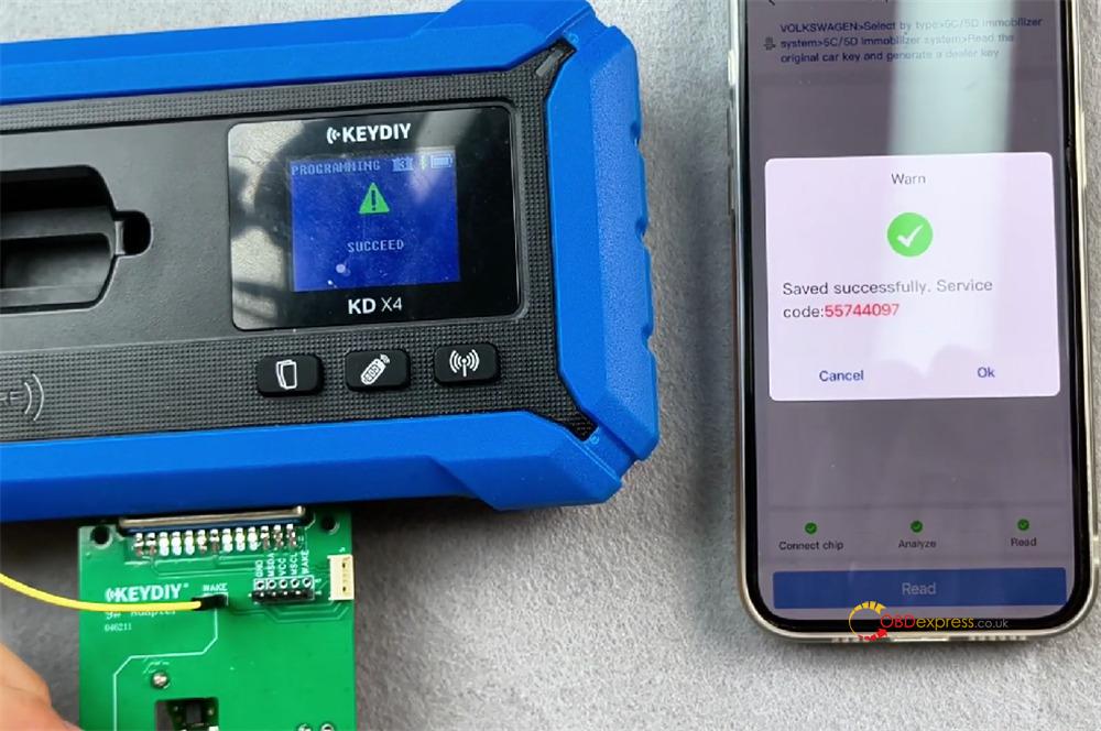 keydiy kd x4 with fgb25 fgb08 modify key id 9