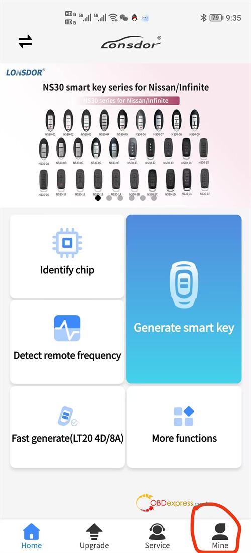 lonsdor k518 pro get credit points 4