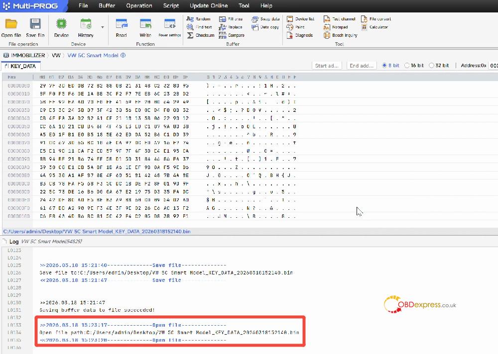 multi prog vw 5c 5d dealer key generation 17