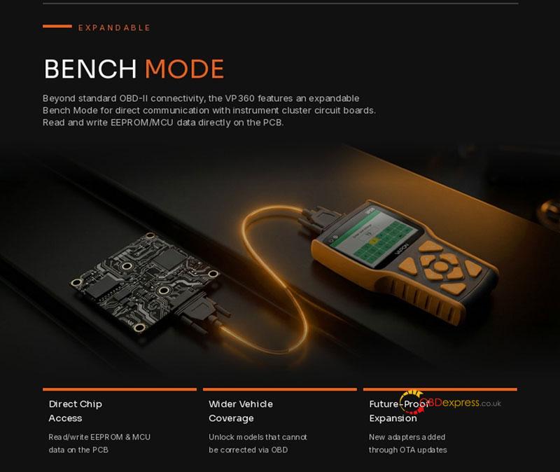 new vapon vp360 obd odometer correction dtc tool 2026 2