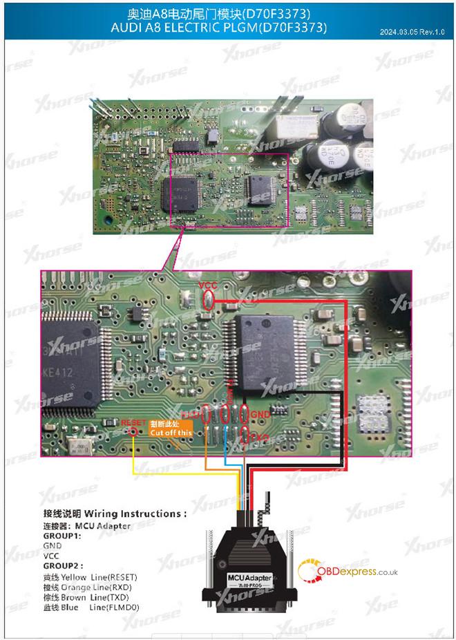 cg100x repair audi rear tailgate d70f3373 8
