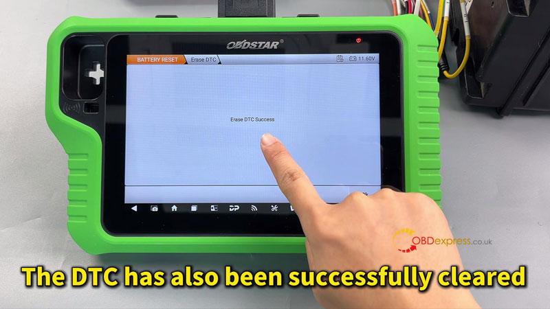 how to clear audi bms crash data with obdstar x300 classic g3 11