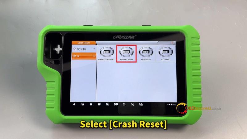 how to clear audi bms crash data with obdstar x300 classic g3 3