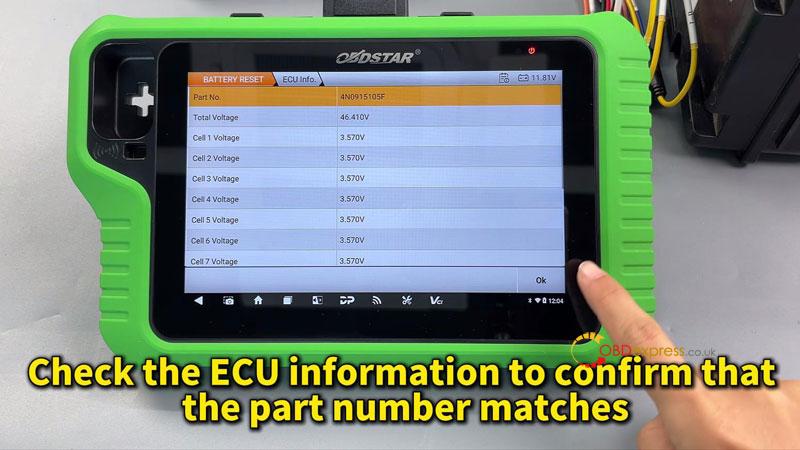 how to clear audi bms crash data with obdstar x300 classic g3 8