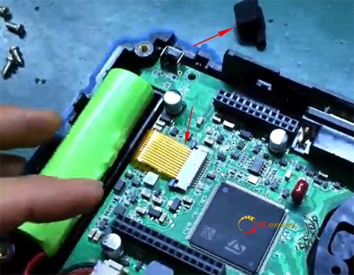 keydiy kd x4 replace damaged screen 14