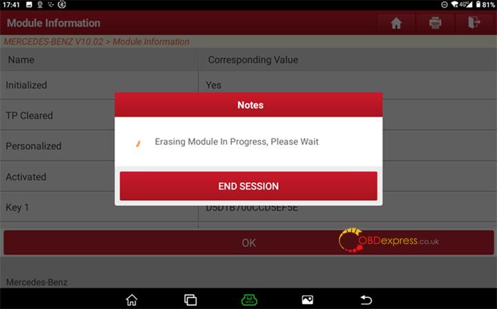 launch x431 pro5 erase benz vgs3 nag2 tcu 12