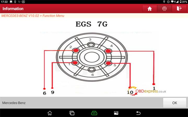 launch x431 pro5 erase benz vgs3 nag2 tcu 6
