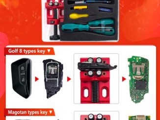 new yanhua acdp vtool vw audi porsche 5c 5d key cutting kit
