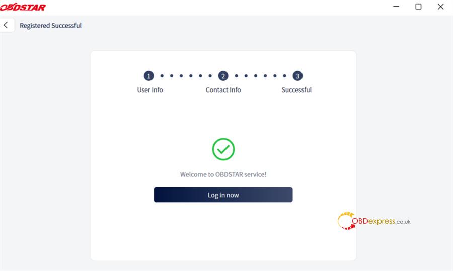 obdstar ecu master register update change password 4