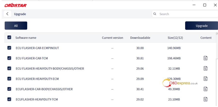 obdstar ecu master register update change password 7