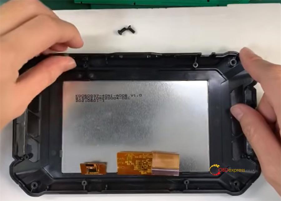 obdstar iscan replace screen and mainboard 10