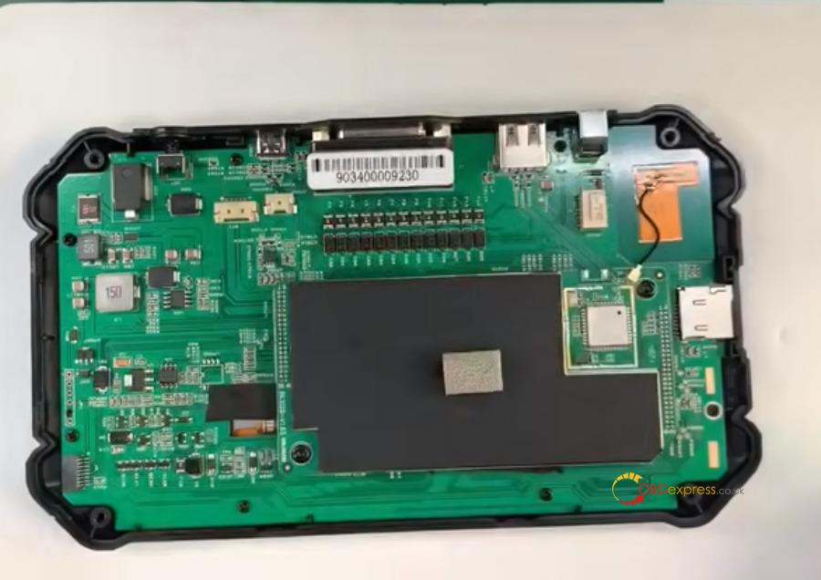 obdstar iscan replace screen and mainboard 12