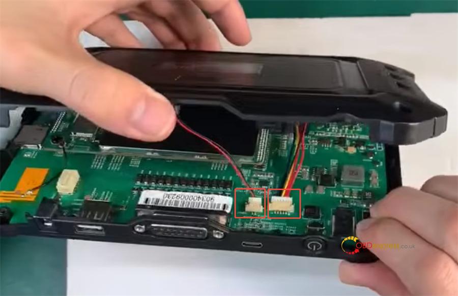 obdstar iscan replace screen and mainboard 2