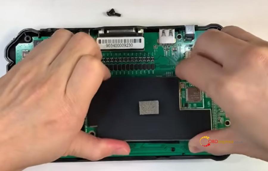 obdstar iscan replace screen and mainboard 5