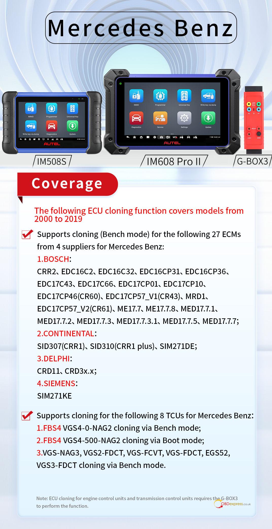 Autel new feature Mercedes Benz ECU ETU cloning (3)