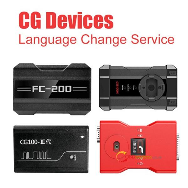 CGDI Tool multi Language change and unlock 2
