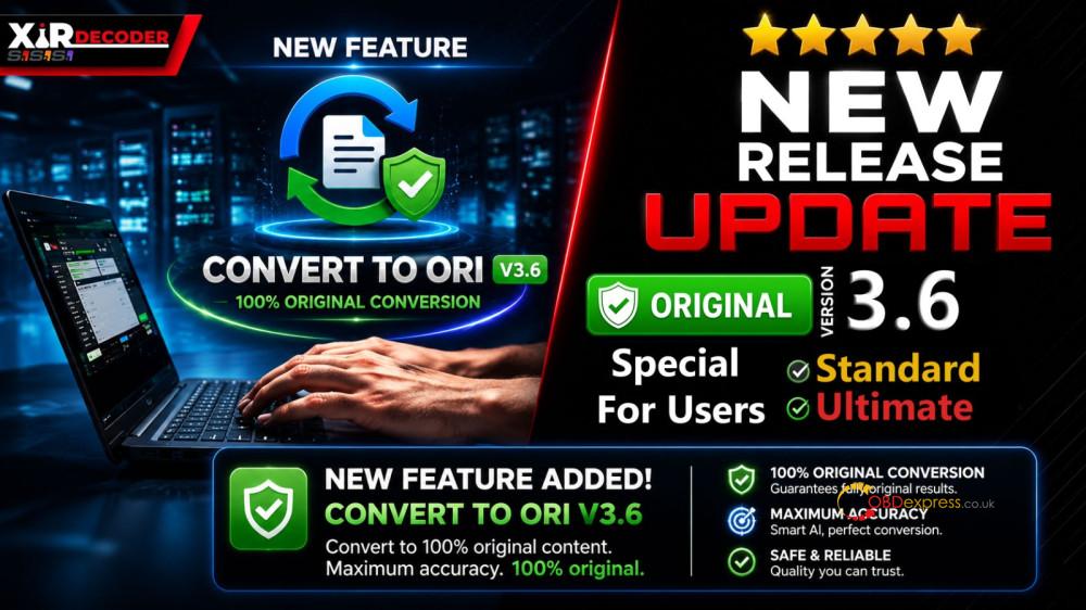 XirDecoder Update V3.6 Restores Modified Files to Stock (1)