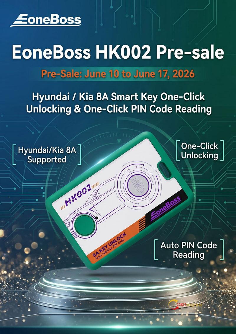 eoneboss hk002 hyundai kia 8a smart key unlock no disassembly 1
