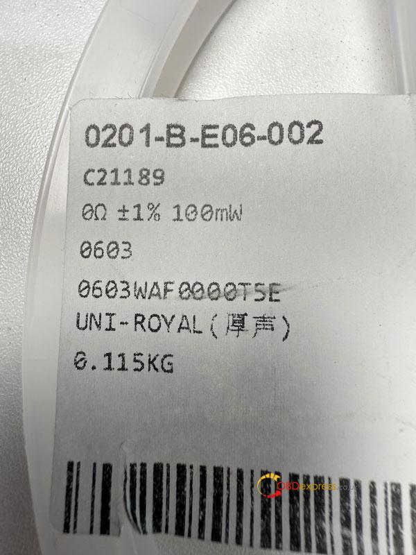 formulaflash ecu programmer not reading ecus fix burnt fb9 resistor 4