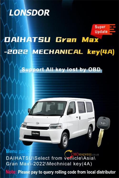 lonsdor k518 pro get pin code for 2021 toyota subaru 4