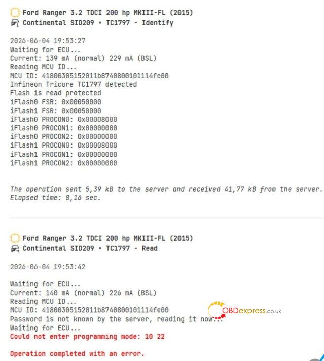 Autotuner Ford Failed to Enter Programming Mode Solution