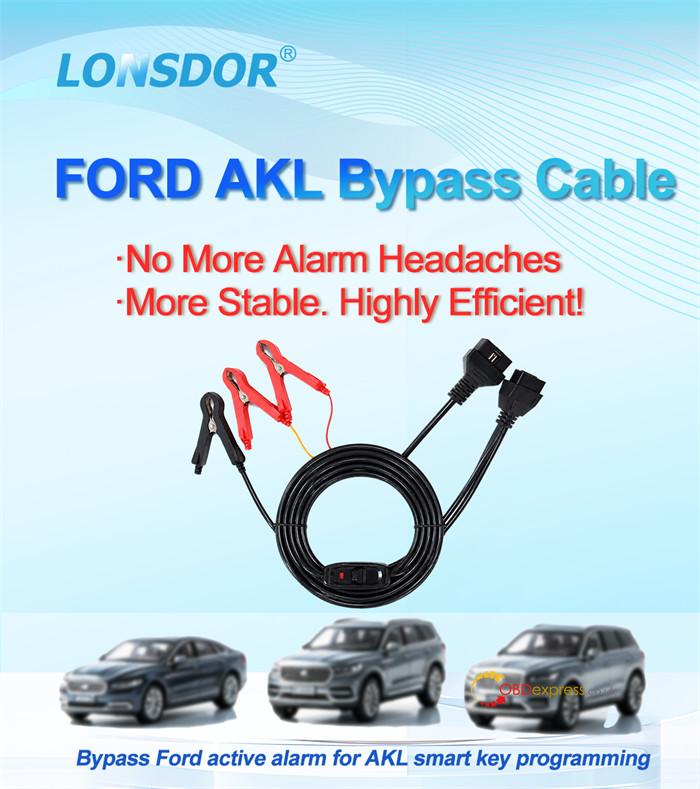 Lonsdor FORD AKL Bypass Cable for K518 PRO Lonsdor FORD AKL Bypass Cable for K518 PRO