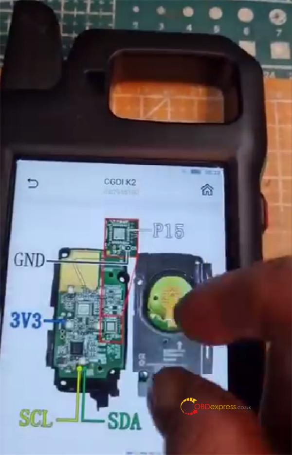 cgdi k2 clone 2018+ jlr hitag smart key 4