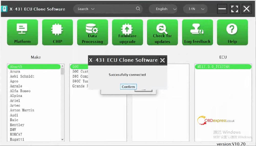 launch x431 xprog5 pc software activation 10