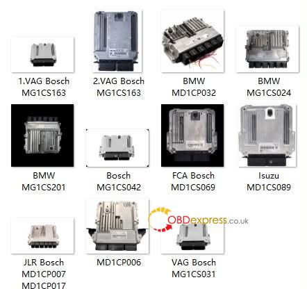 unlock encrypted bosch md1 mg1 ecu 5