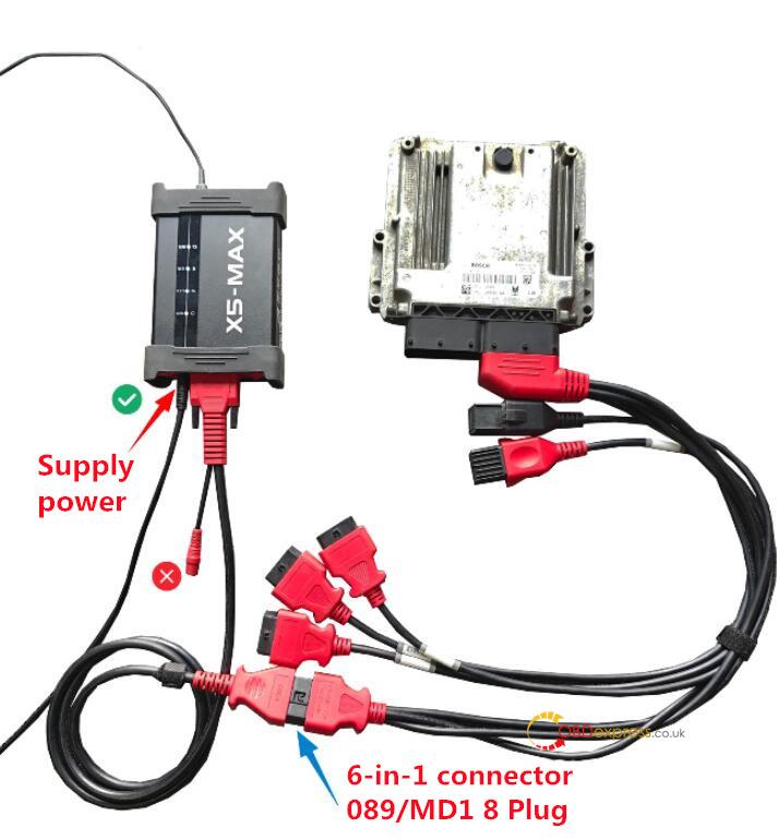 EngineDance X5 unlock encrypted MD1 ECU