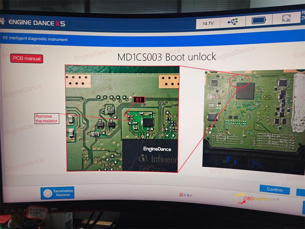 enginedance x5 boot glitch unlock psa md1cs003 3