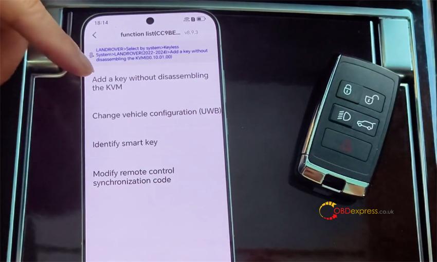 keydiy kd x4 program 2022 range rover key 7
