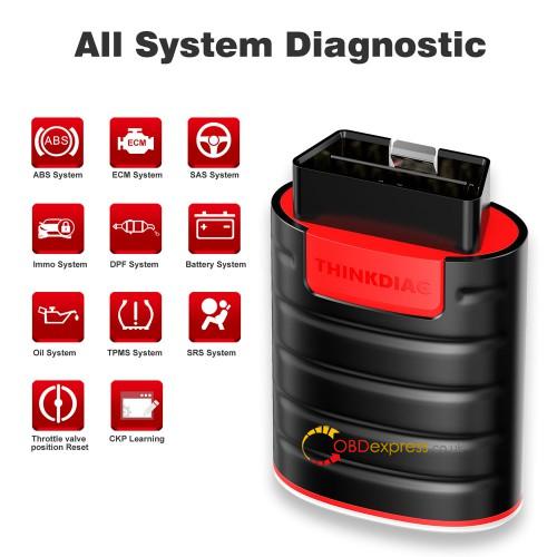 thinkcar thinkdiag manual setup activation bluetooth connection 1