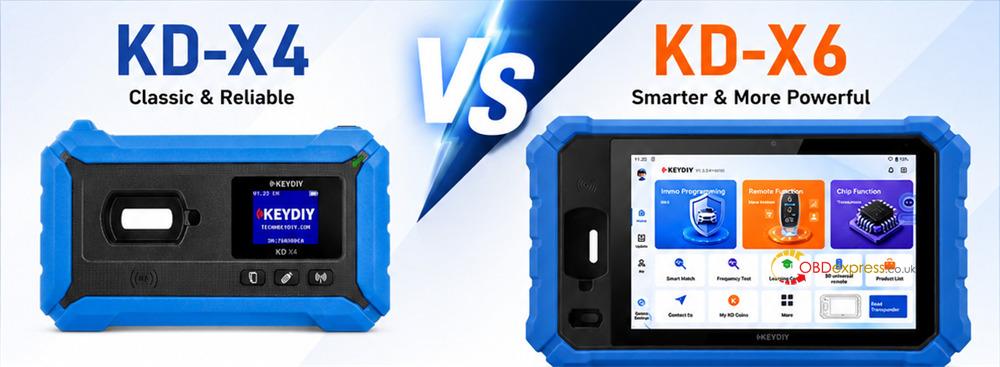 KEYDIY KD X4 VS KD X6 1