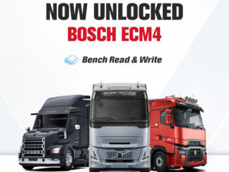 enginedance x5 update bosch ecm4 bench read write unlock for volvo trucks 1