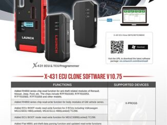 launch xprog5 locked bmw md1 mg1 ecus support list 1