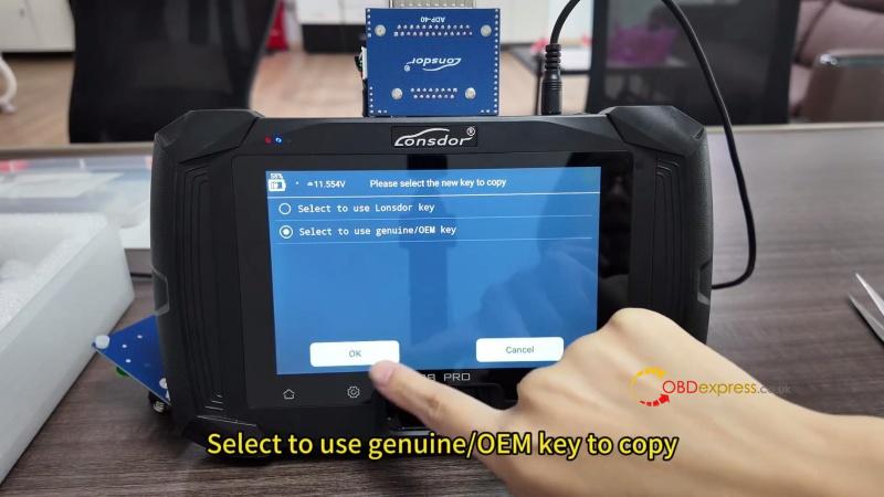 lonsdor k518 pro how to add a bcp key to 2025 bmw x3 uwb 12