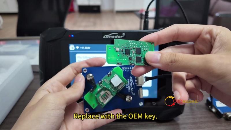 lonsdor k518 pro how to add a bcp key to 2025 bmw x3 uwb 13