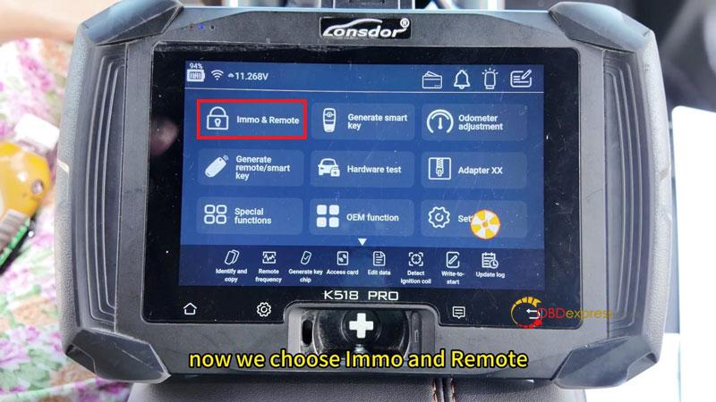 lonsdor k518 pro how to add a smart key to 2026 toyota avalon 6