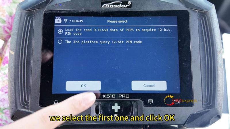 lonsdor k518 pro how to add a smart key to 2026 toyota avalon 9