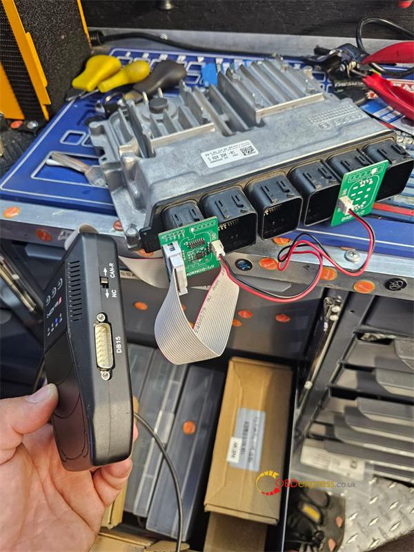 mini acdp2 bmw b48 entering safe mode error solution 1