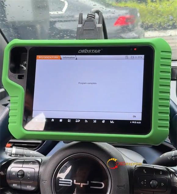 obdstar g3 program 2024 byd seagull akl 9