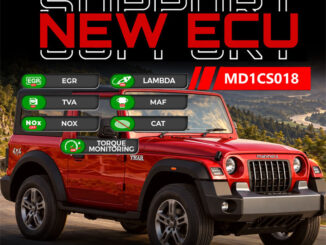XIRDecoder V3.9 update New MAHINDRA MD1CS018 ECU