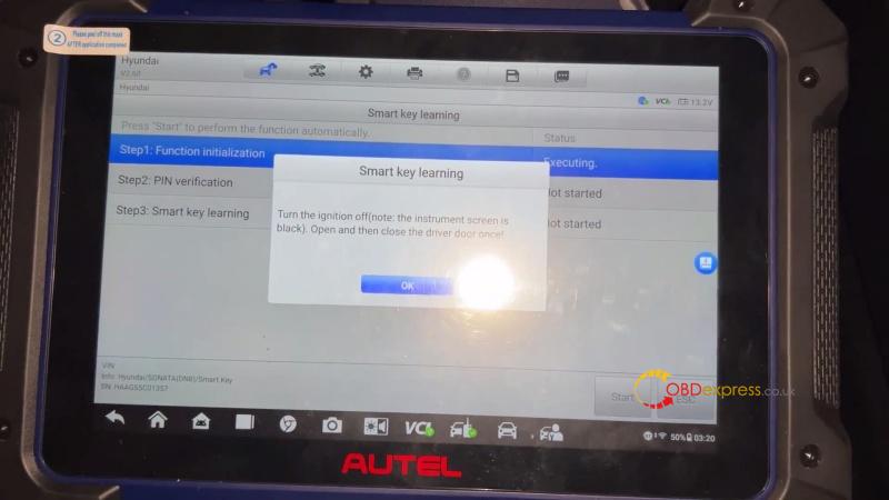 how to program 2024 2025 hyundai sonata all keys lost with autel im608 ii 3