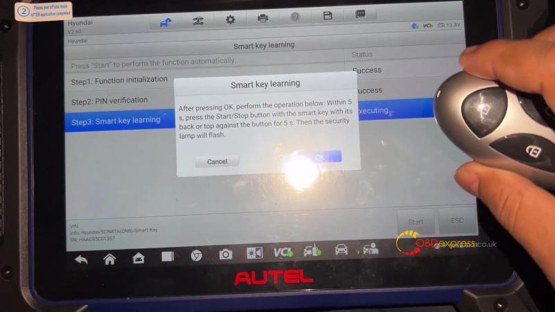 how to program 2024 2025 hyundai sonata all keys lost with autel im608 ii 5