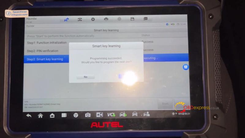 how to program 2024 2025 hyundai sonata all keys lost with autel im608 ii 6