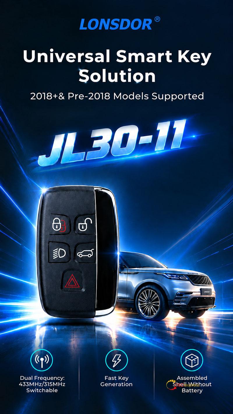 lonsdor jl30 01 k518 pro copy a 2019 land rover discovery key 2