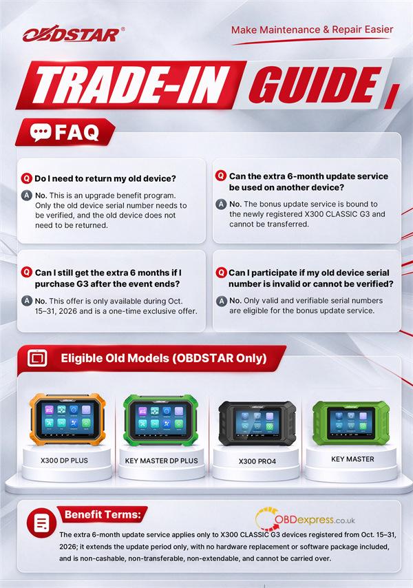 obdstar x300 classic g3 upgrade deal 2